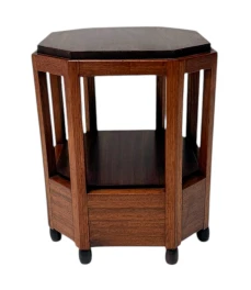 Art Deco Amsterdamse School Side Table, 1920s